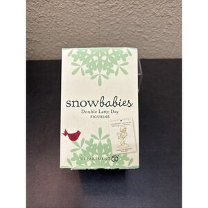 Department 56 Snowbabies Double Latte Day #4028192 NIB
